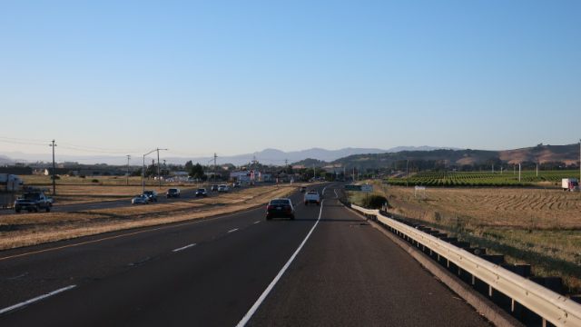 California's diverse landscapes: from farmland to the mountains